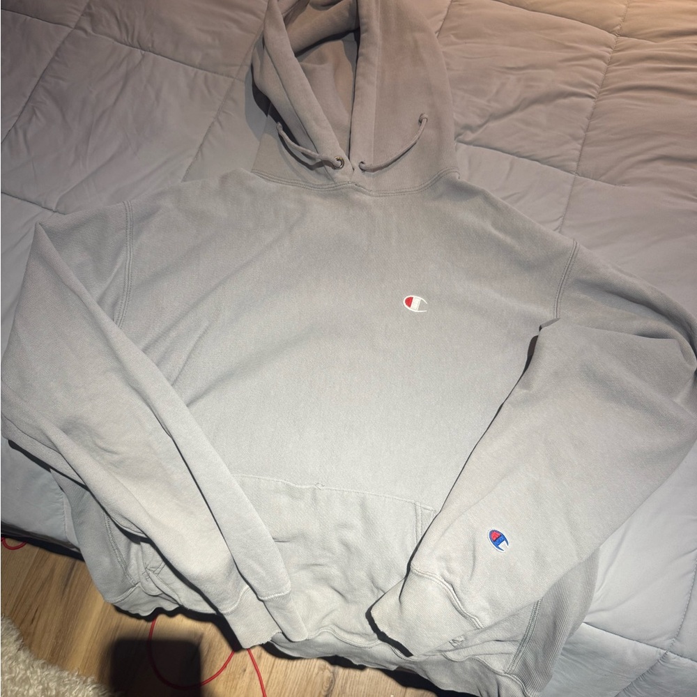 Champion Gray Hoodie for Men